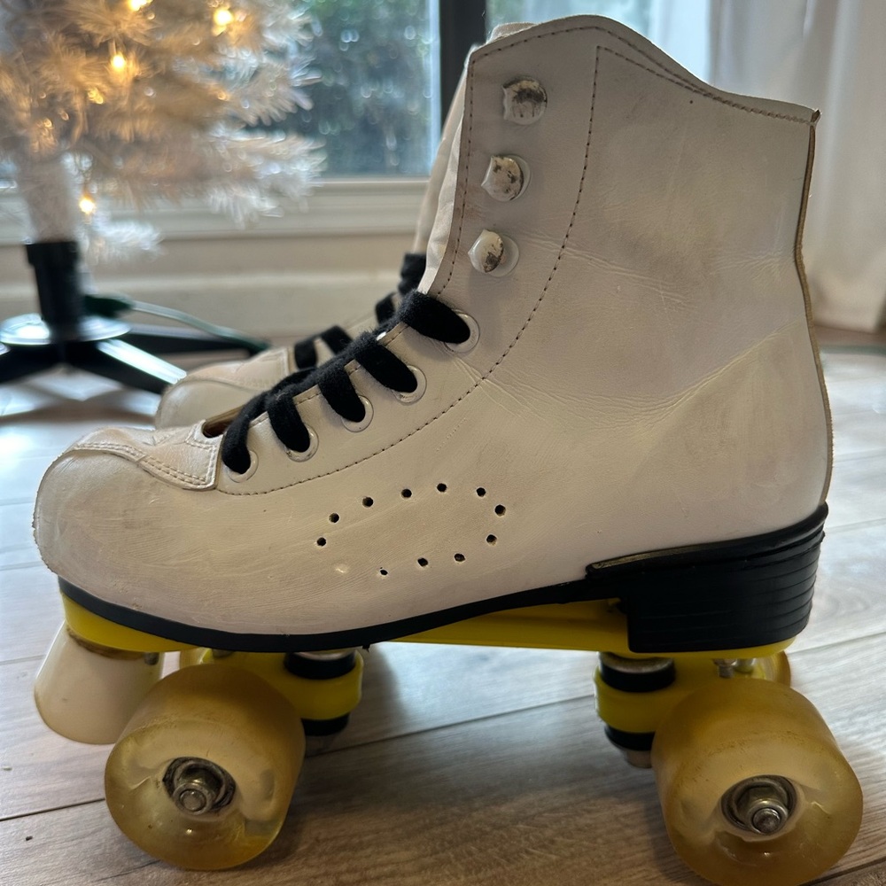 Roller Skates in White